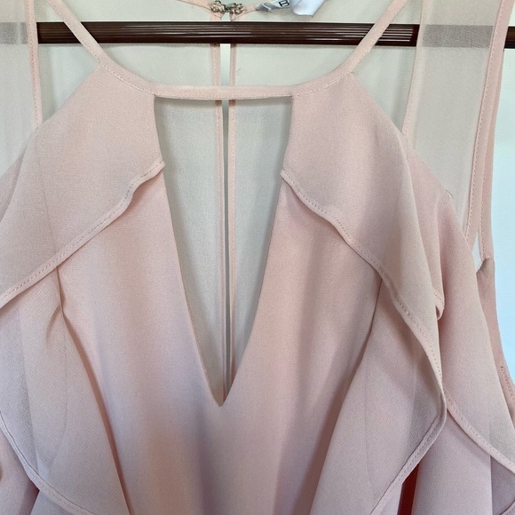 BCBG Generation Gorgeous Blush Size 10 Gown Excellent Condition! Smoke Free Home - Picture 7 of 11